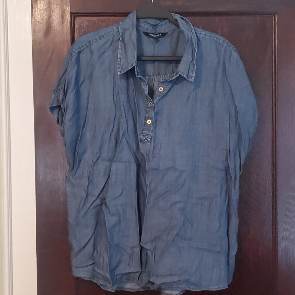 Chambray material sleeveless